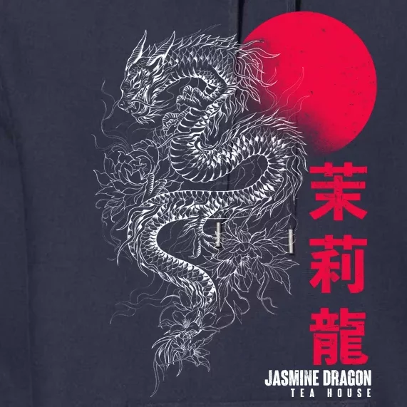 Cool Jasmine Dragon Tea House Premium Hoodie