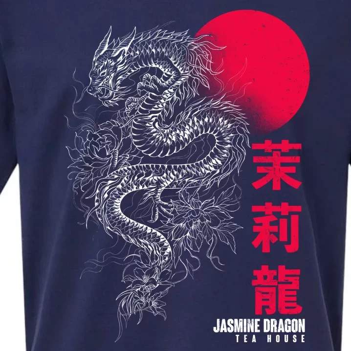 Cool Jasmine Dragon Tea House Sueded Cloud Jersey T-Shirt