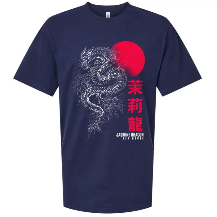 Cool Jasmine Dragon Tea House Sueded Cloud Jersey T-Shirt