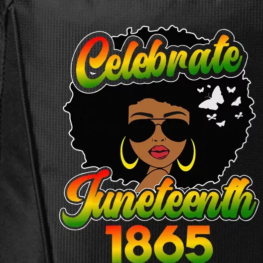 Celebrate Juneteenth FreeIsh Since 1865 emancipation BLM City Backpack