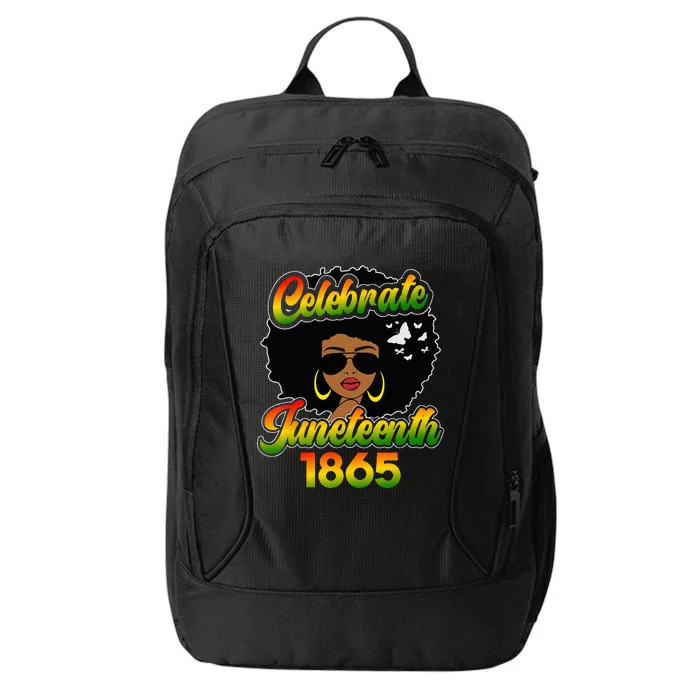 Celebrate Juneteenth FreeIsh Since 1865 emancipation BLM City Backpack