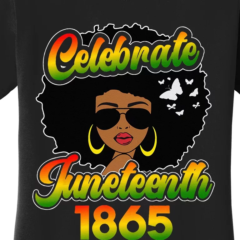 Celebrate Juneteenth FreeIsh Since 1865 emancipation BLM Women's T-Shirt