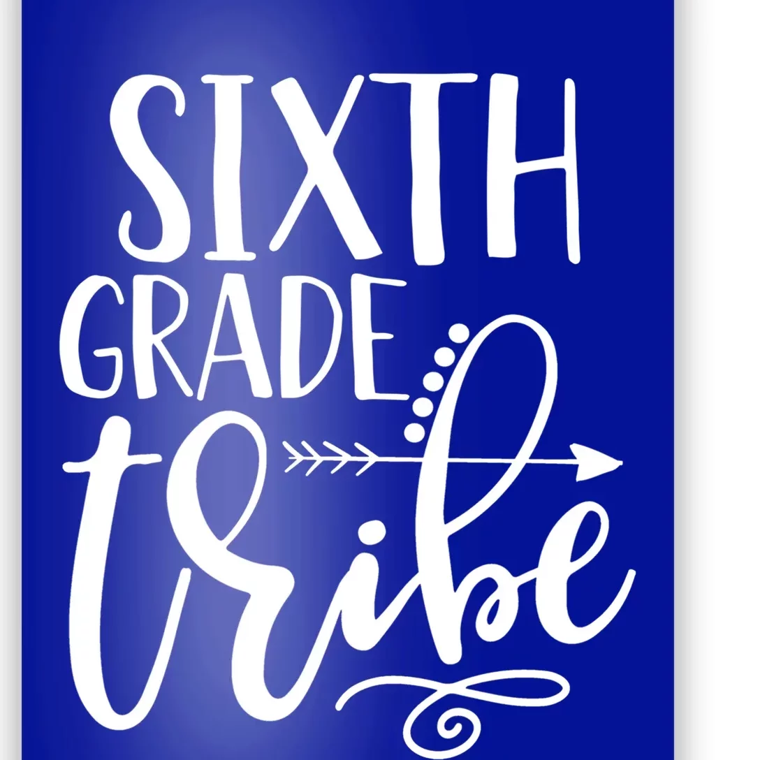 Cute Job Funny Sixth Grade Teacher 6Th Grade Gift Poster