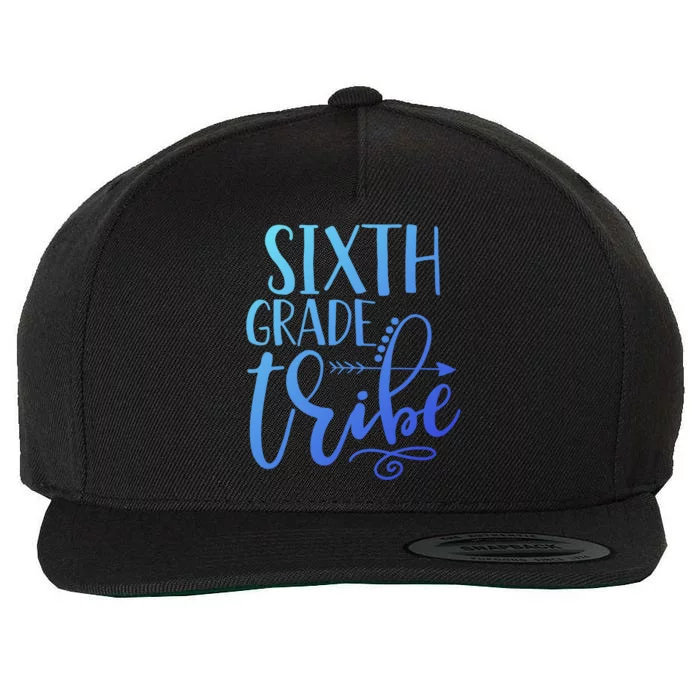 Cute Job Funny Sixth Grade Teacher 6Th Grade Gift Wool Snapback Cap