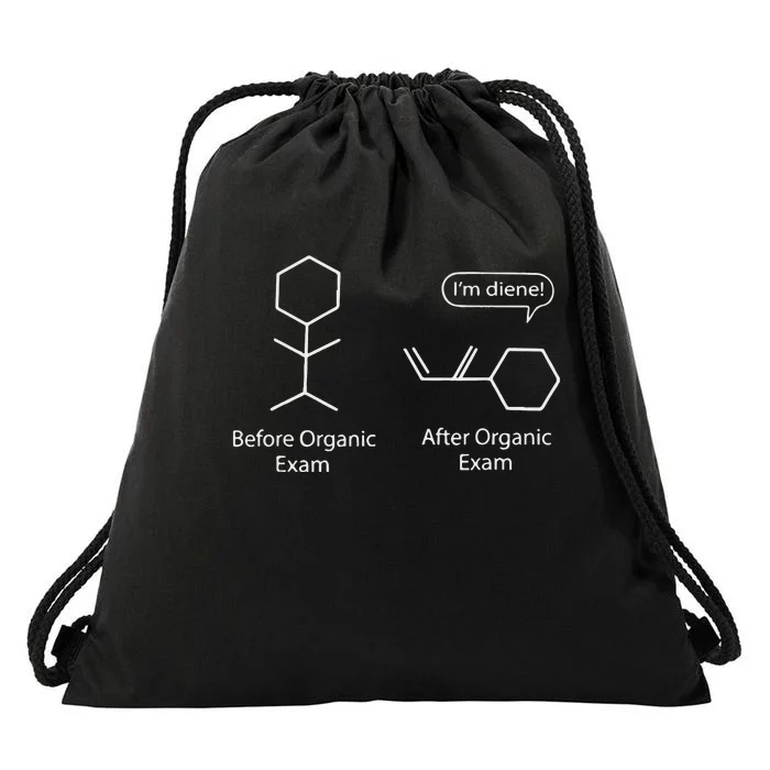 Chemistry Joke For Funny Chemistry Nerds Chemical Puns Gift Drawstring Bag