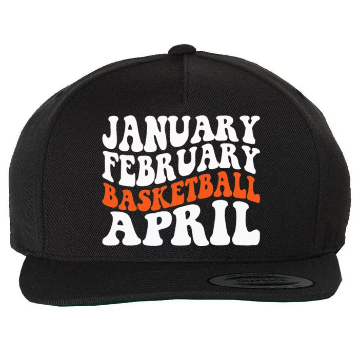 Creative January February Basketball April Basketball Gamer Wool Snapback Cap