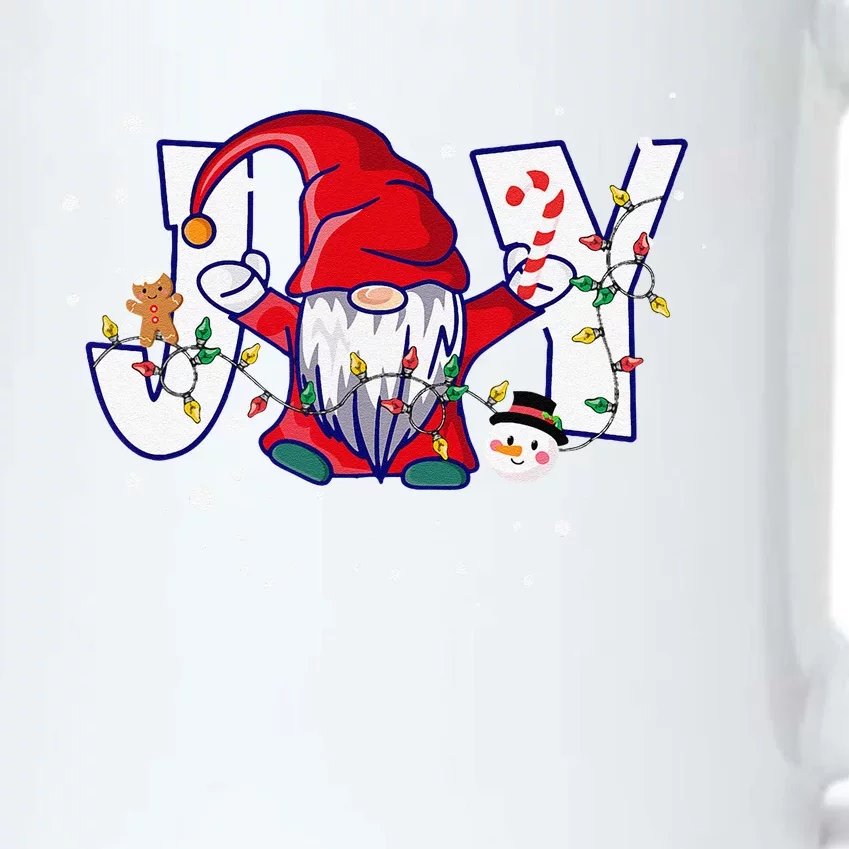 Christmas Joy Gnome Christmas Black Color Changing Mug