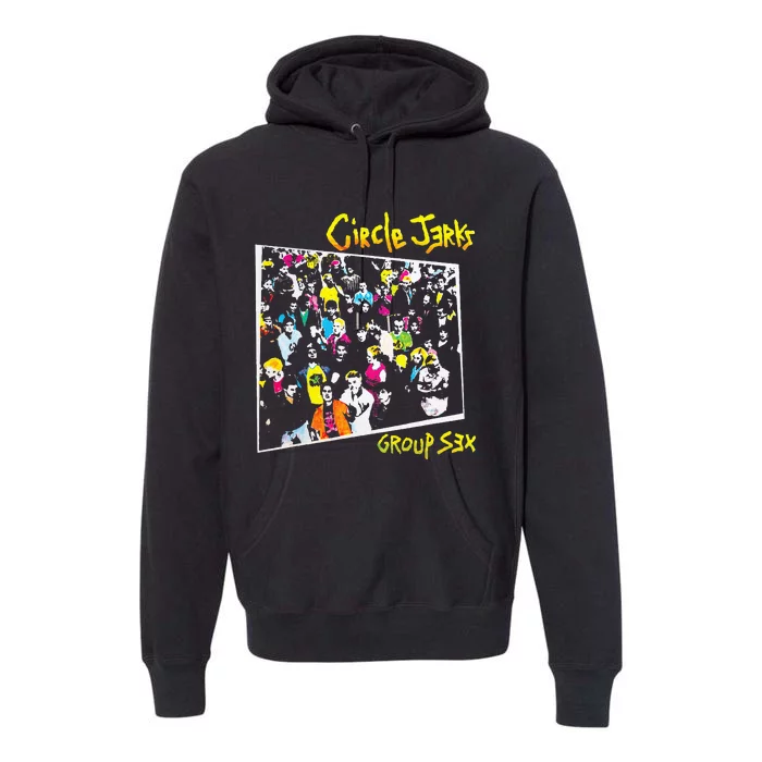 Circle Jerks Group Sex Premium Hoodie