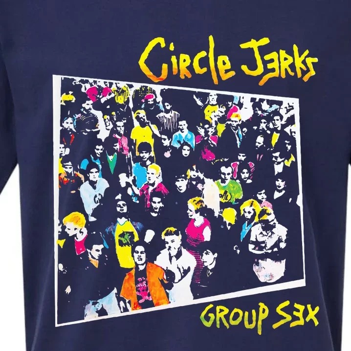 Circle Jerks Group Sex Sueded Cloud Jersey T-Shirt