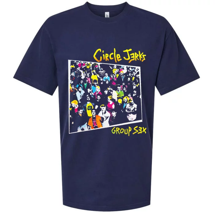 Circle Jerks Group Sex Sueded Cloud Jersey T-Shirt