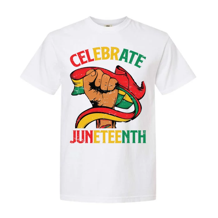 Celebrate Juneteenth Graphic Garment-Dyed Heavyweight T-Shirt