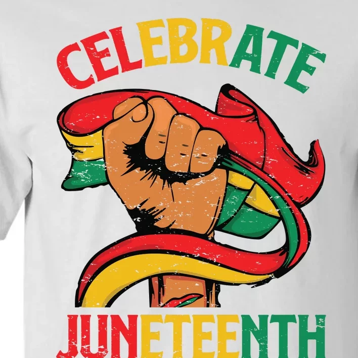 Celebrate Juneteenth Graphic Tall T-Shirt