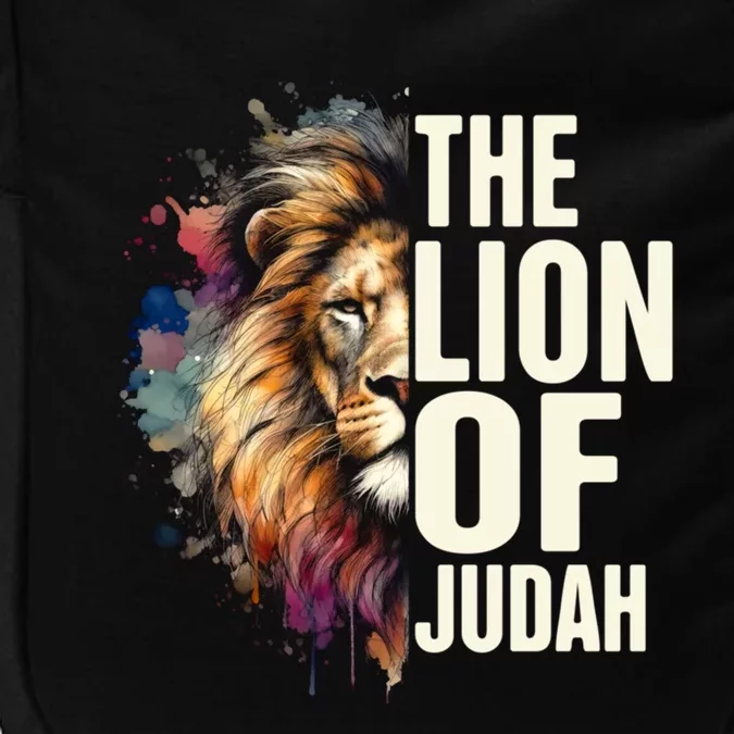 Christian Jesus God Bible Verse Yeshua The Lion Of Judah Gift Impact Tech Backpack