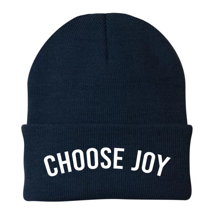 Choose Joy Gift Knit Cap Winter Beanie