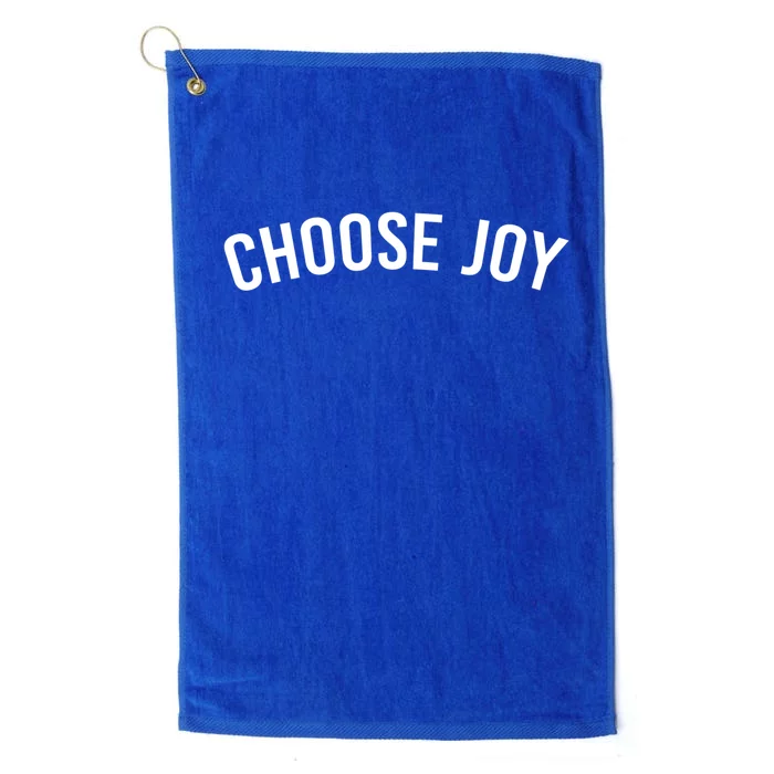 Choose Joy Gift Platinum Collection Golf Towel