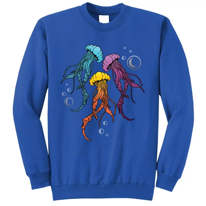 Colorful Jellyfish Gay And Lgbtq Member Gift Sweatshirt