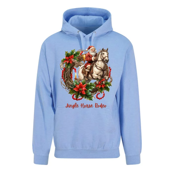 Christmas Jingle Horse Rodeo Winter Funny S Gift Unisex Surf Hoodie