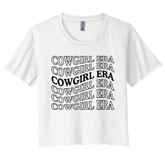 Coach Jacie Hoyt Cowgirl Era Women's Crop Top Tee