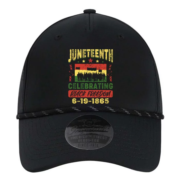 Celebrating Juneteenth Independence Day Black Freedom 1865 Gift Performance The Dyno Cap