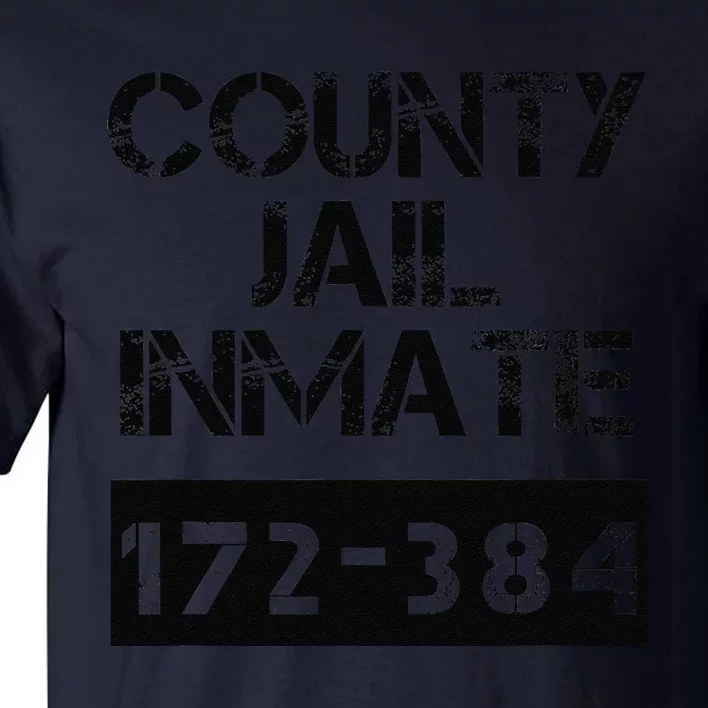 County Jail Inmate Prisoner Halloween Costume Gift Tall T-Shirt