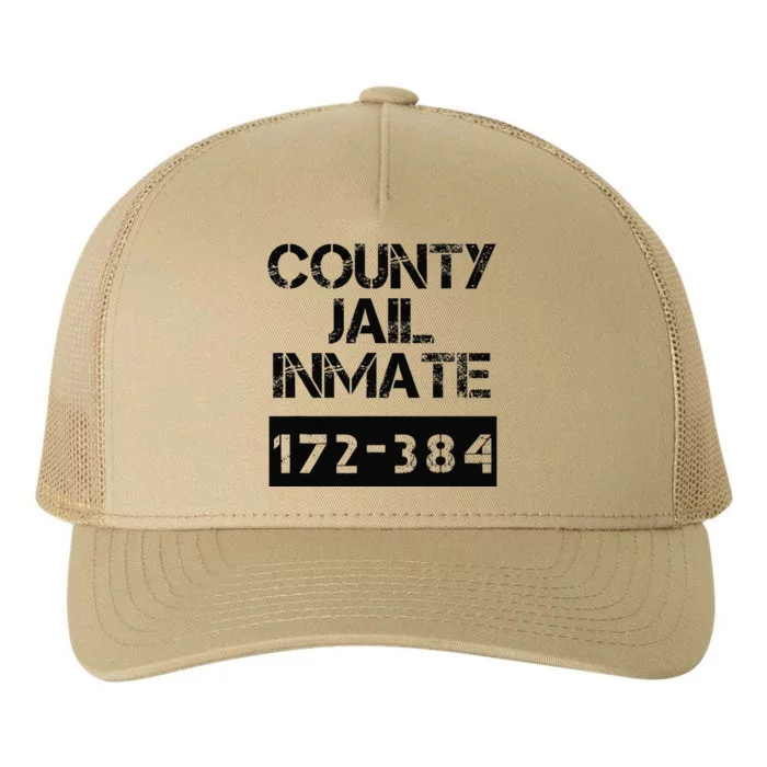 County Jail Inmate Prisoner Halloween Costume Gift Yupoong Adult 5-Panel Trucker Hat