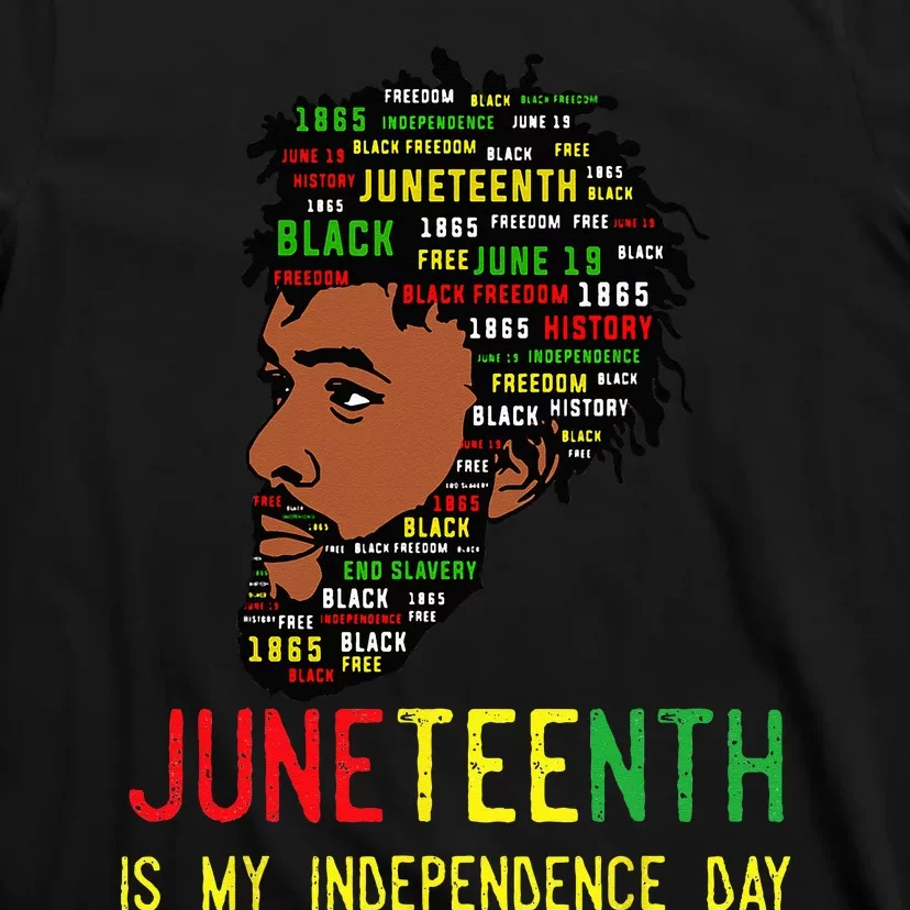 Celebrate Juneteenth Independence Day Black Fathers Day T-Shirt