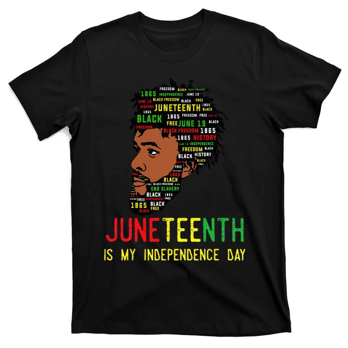 Celebrate Juneteenth Independence Day Black Fathers Day T-Shirt