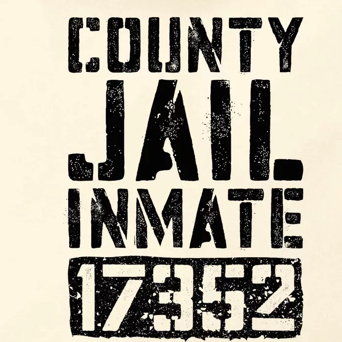 County Jail Inmate Inmate Costume Zip Tote Bag