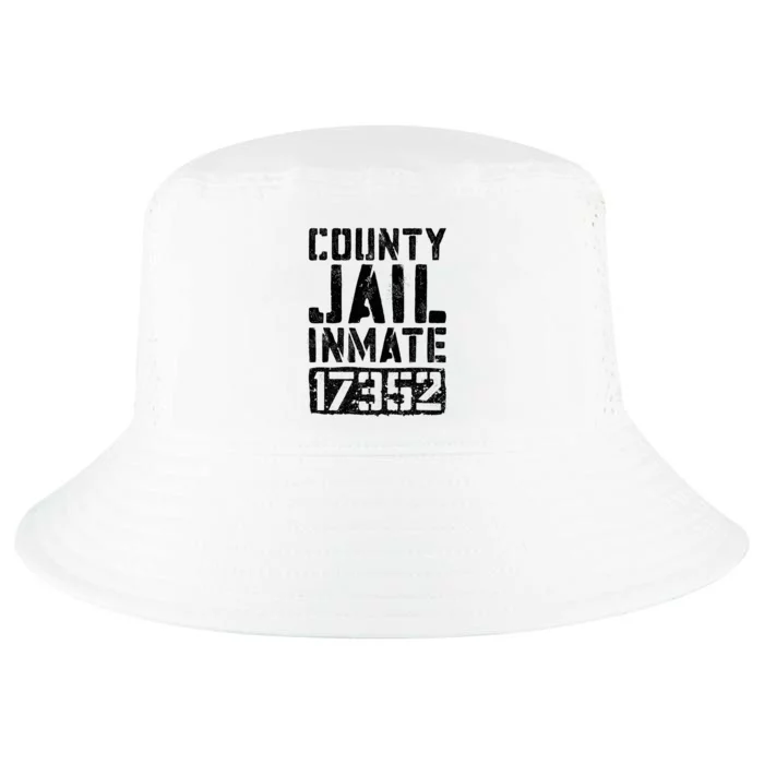 County Jail Inmate Inmate Costume Cool Comfort Performance Bucket Hat