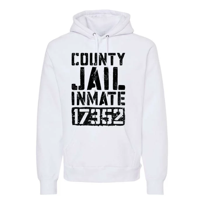 County Jail Inmate Inmate Costume Premium Hoodie