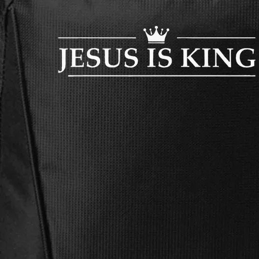 Christian Jesus Is King Design Crown City Backpack