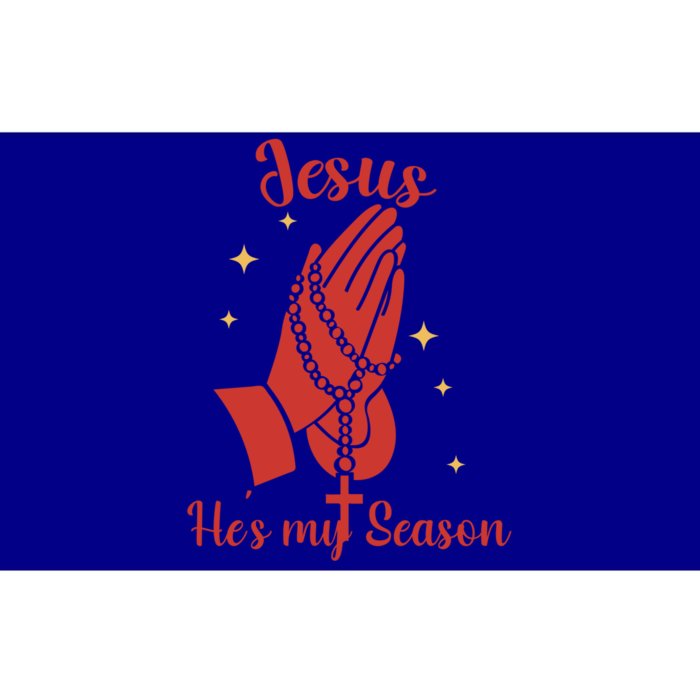 Christ Jesus Is The Reason For The Season Holiday Christmas Gift Bumper Sticker