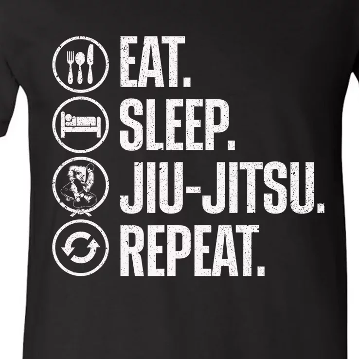 Cool Jiu Jitsu For  BJJ Brazilian Jiu Jitsu V-Neck T-Shirt