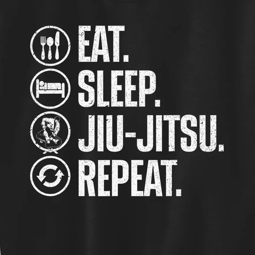 Cool Jiu Jitsu For  BJJ Brazilian Jiu Jitsu Kids Sweatshirt