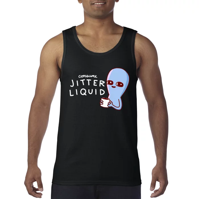 Consume Jitter Liquid Allien Tank Top