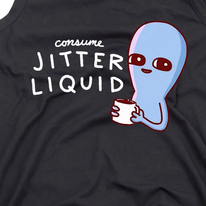 Consume Jitter Liquid Allien Tank Top