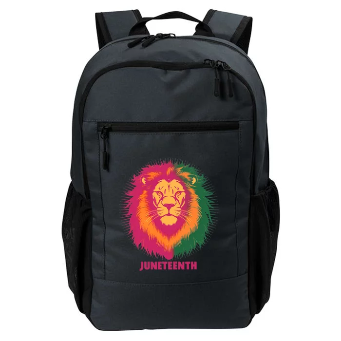 Celebrate Junenth Lion African American Freedom Day 1865 Gift Daily Commute Backpack