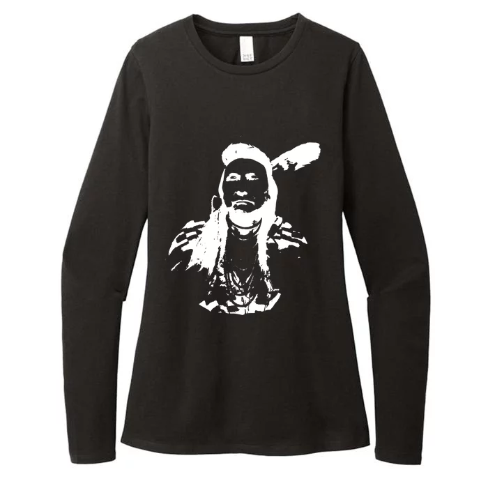 Chief Joseph Nez Perce Native American Indian History Hero Gift Womens CVC Long Sleeve Shirt