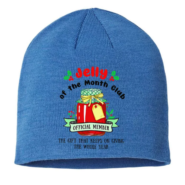 Christmas Jelly Of The Month Club Official Member 8 1/2in Sustainable Knit Beanie