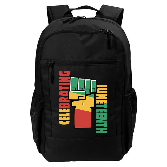 Celebrating Juneteenth Power Fist Daily Commute Backpack