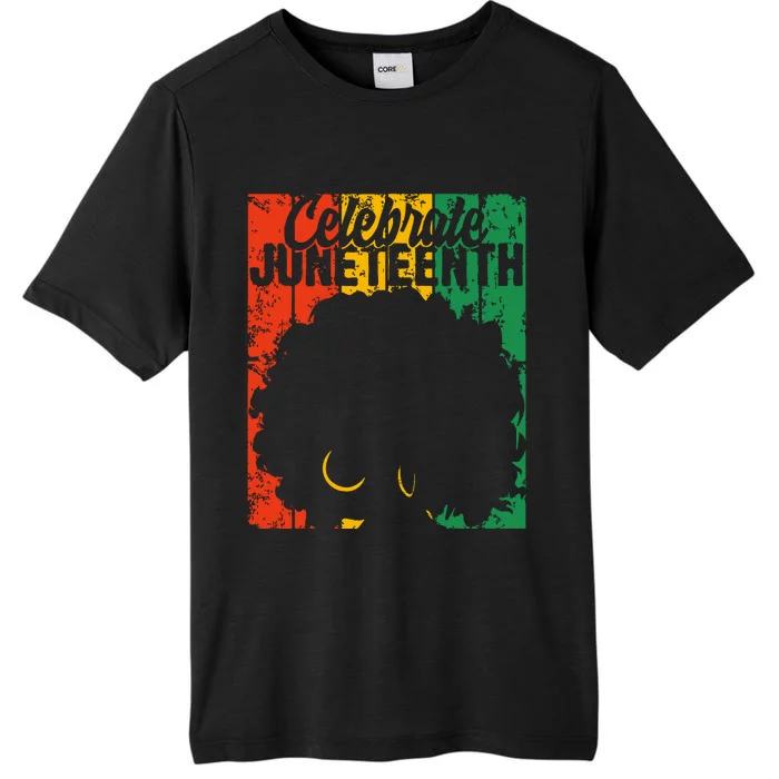 Celebrate Juneteenth Retro African Colors Women ChromaSoft Performance T-Shirt