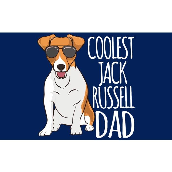 Coolest Jack Russel Dad Jack Russell Terrier Father Dog Bumper Sticker