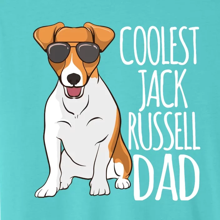 Coolest Jack Russel Dad Jack Russell Terrier Father Dog ChromaSoft Performance T-Shirt