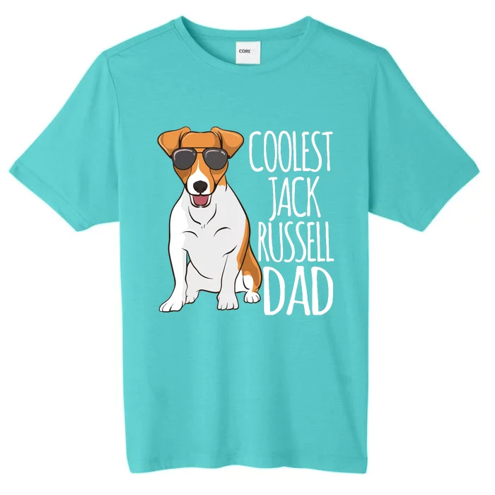 Coolest Jack Russel Dad Jack Russell Terrier Father Dog ChromaSoft Performance T-Shirt