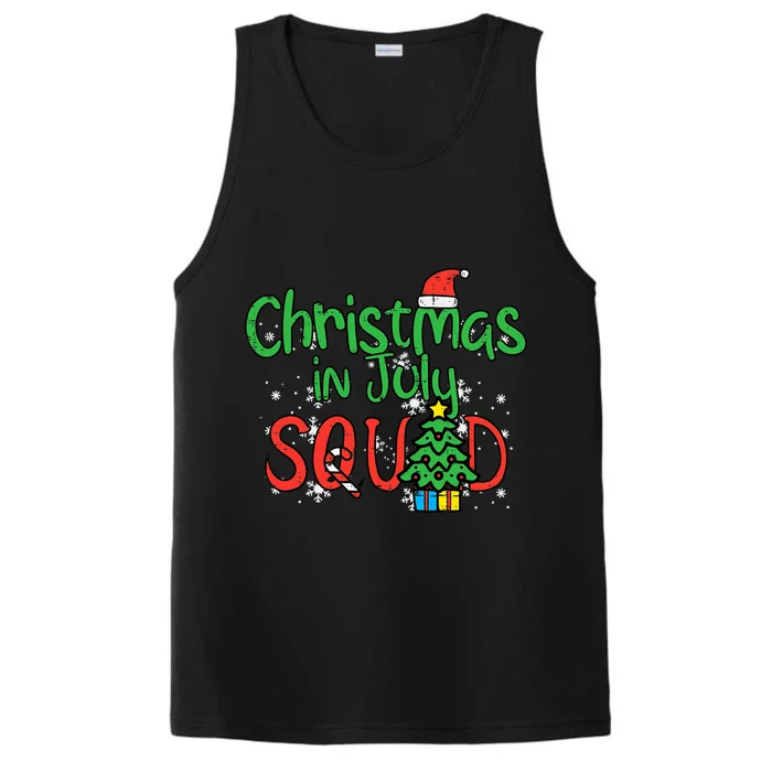 Christmas July Squad Summer Xmas Family Match Performance Tank