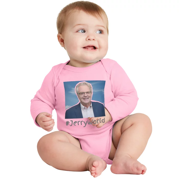 Commemorate Jerry Springer 90s Legend Baby Long Sleeve Bodysuit