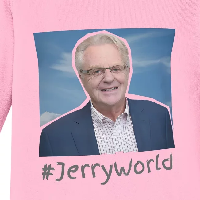 Commemorate Jerry Springer 90s Legend Baby Long Sleeve Bodysuit