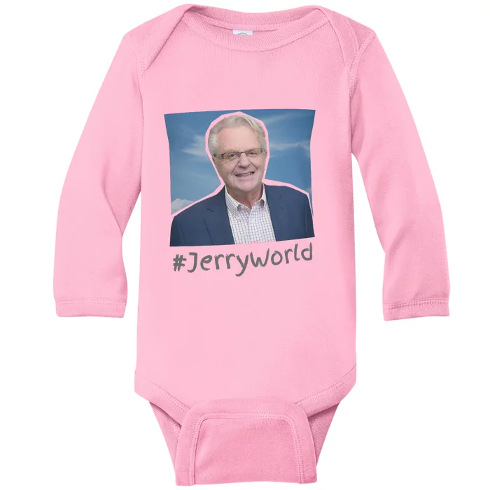 Commemorate Jerry Springer 90s Legend Baby Long Sleeve Bodysuit