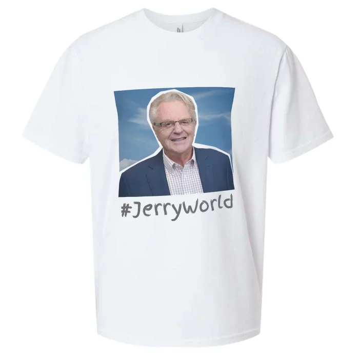 Commemorate Jerry Springer 90s Legend Sueded Cloud Jersey T-Shirt