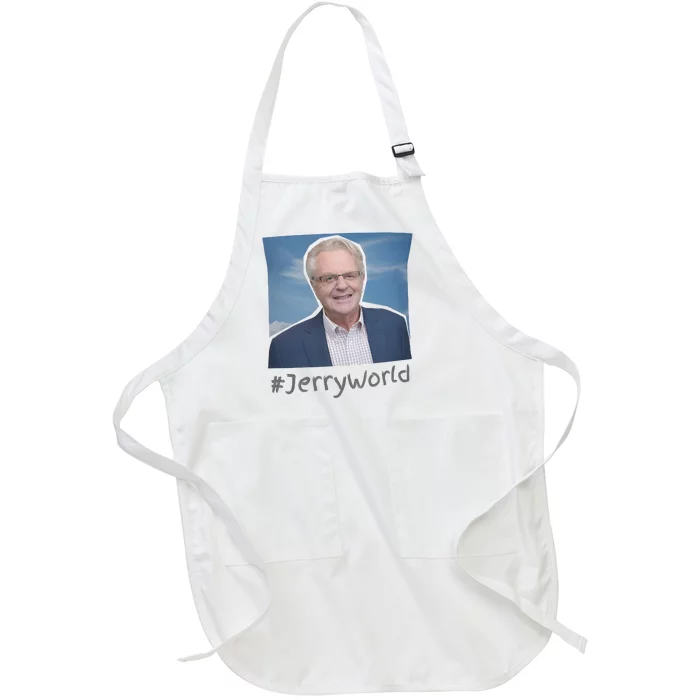 Commemorate Jerry Springer 90s Legend Full-Length Apron With Pocket